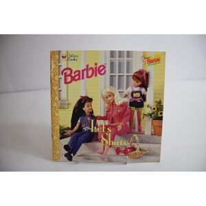 Vintage 1997 Barbie Lets Share Golden Book Special Edition Childrens Story